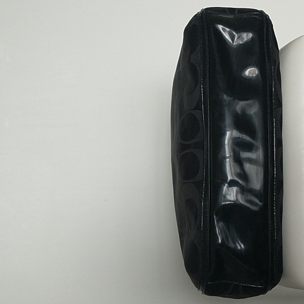 Coach Black Canvas Tote Handbag - Picture 8 of 15